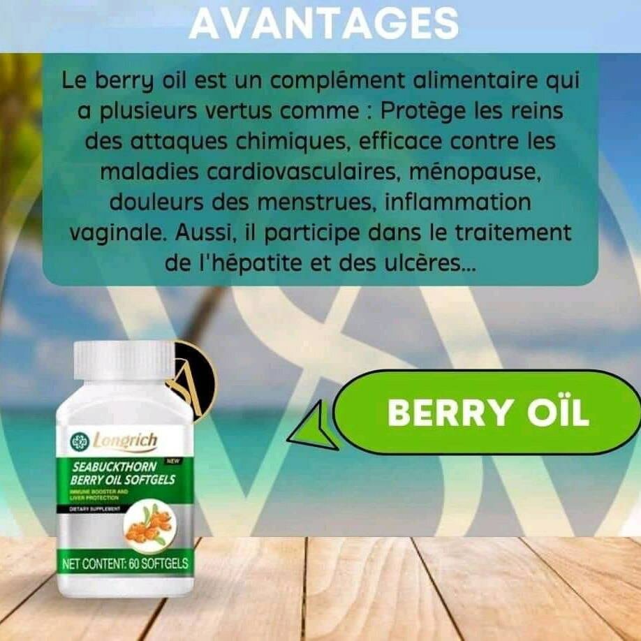 Berry oil longrich 120gel