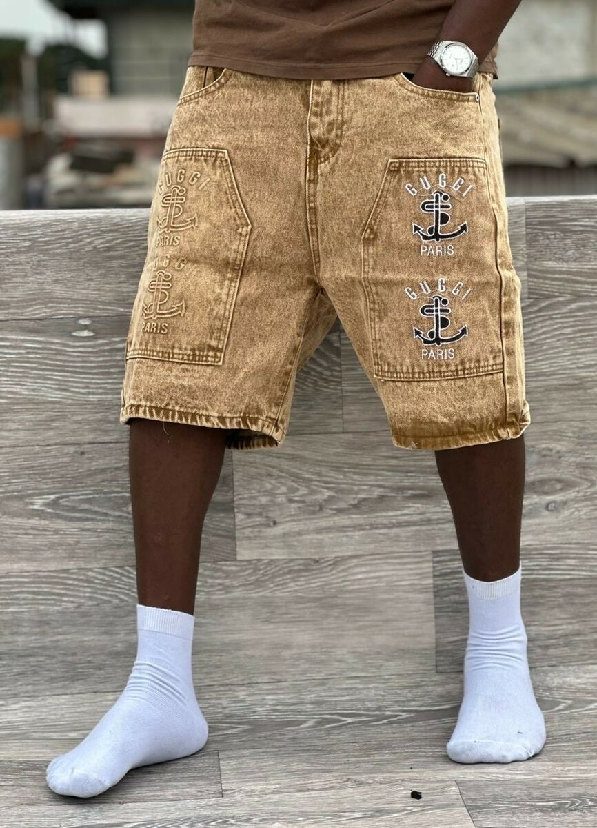 Shorts en jean tendance homme