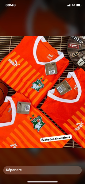Maillot de Côte d’Ivoire