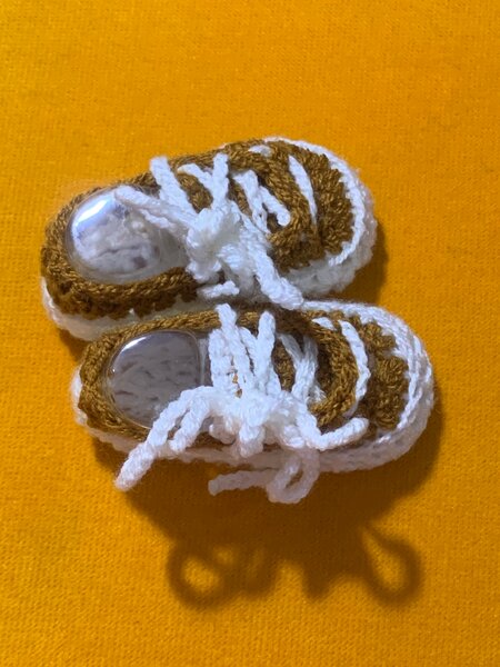 Chaussons tricotés bébé mignons