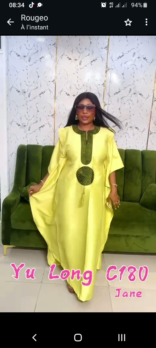 Boubou de qualité