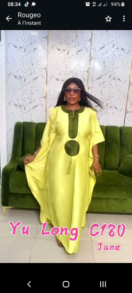 Boubou de qualité
