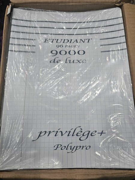 Cahier étudiant 96 pages