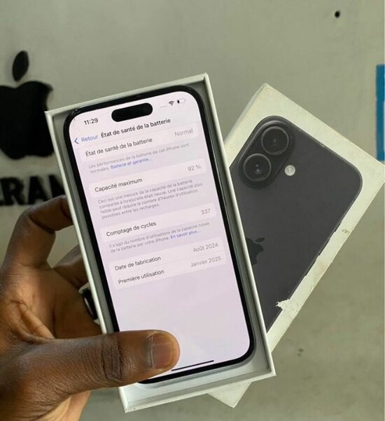 iPhone moderne haute performance