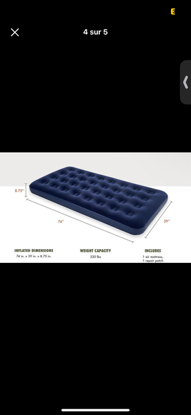Piscine gonflable