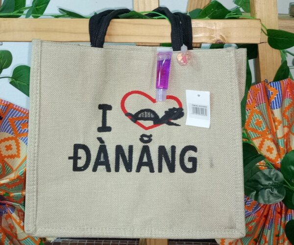 Sac fourre-tout en jute Danang