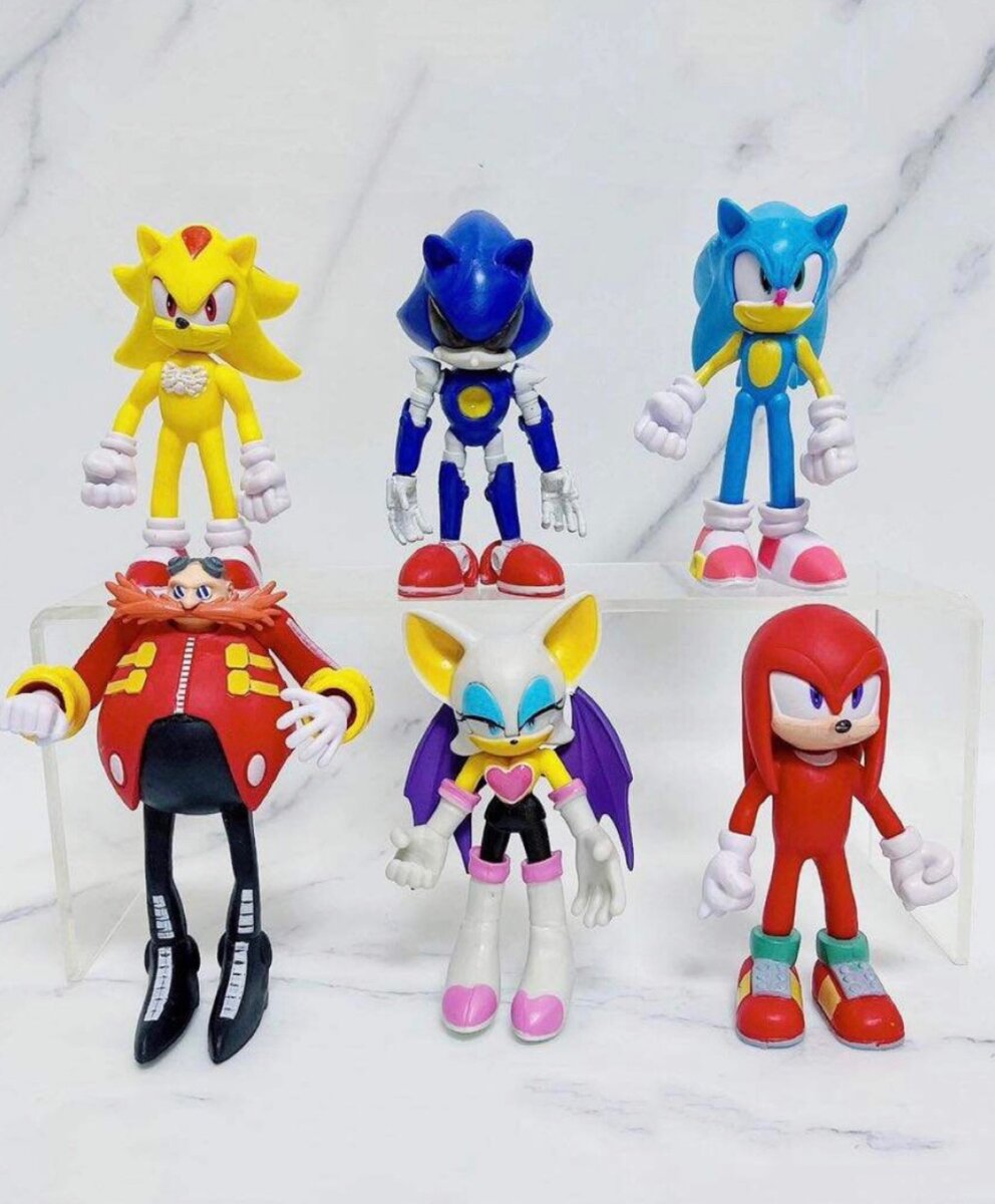 Ensemble de figurines Sonic