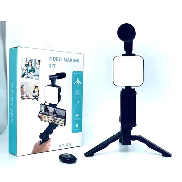 Un kit vlogs vidéo