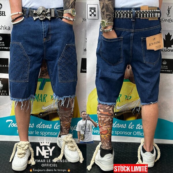 Shorts en Jean Mode Homme