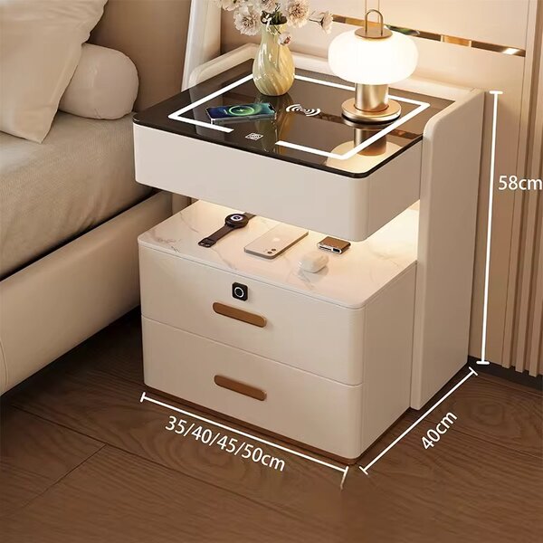 Table de nuit moderne LED