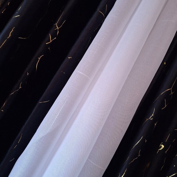 Heavy curtains