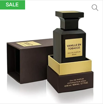 Vanille En Tobacco EDP 80ml Unisex perfume By Fragrance World