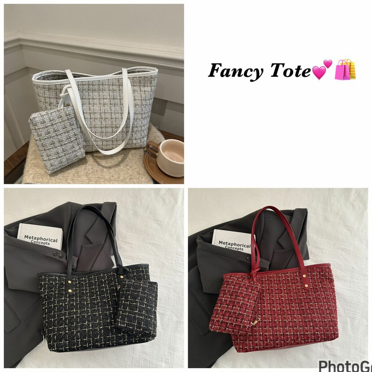 Stylish Tote Bags Set