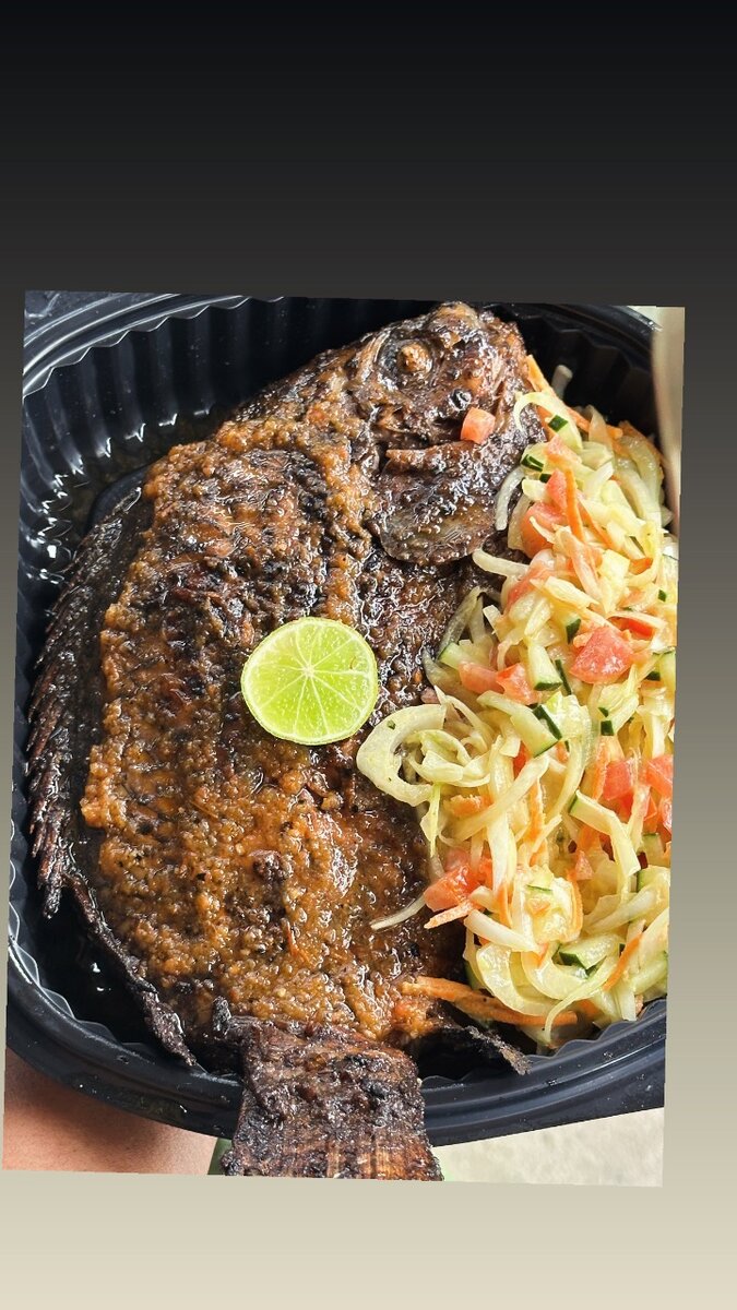 Poisson braisé