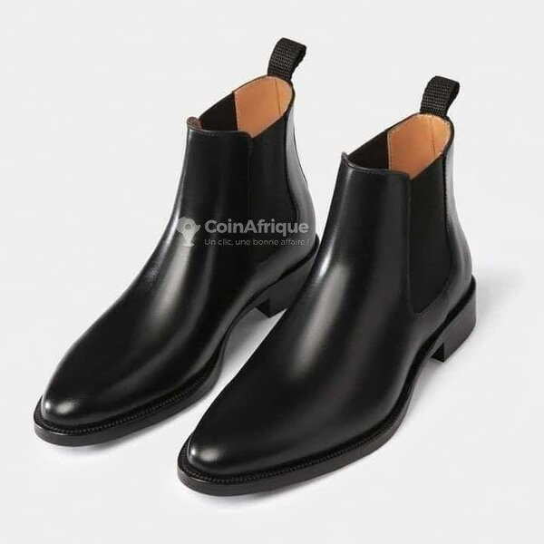 Chaussures boots noir