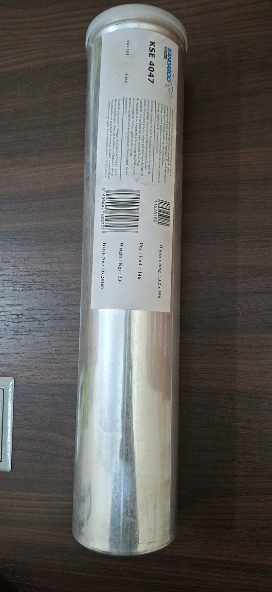 Electrode aluminium de soudage