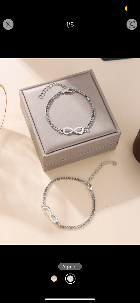 Ensemble bracelet couple