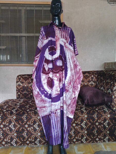Boubou bassam avec col