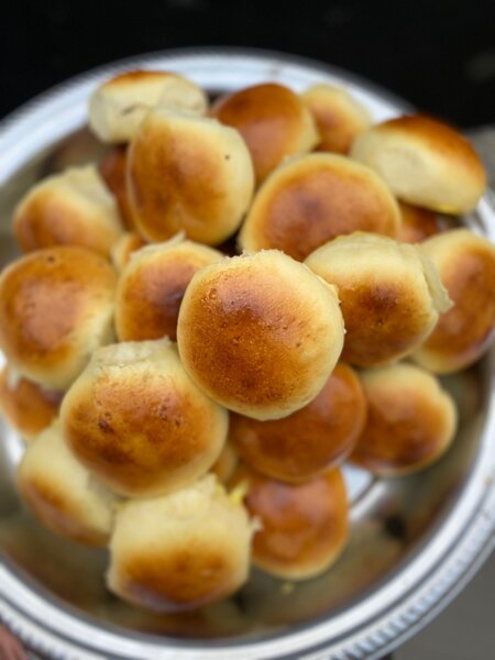 Petits pains maison dorés