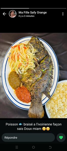 Poisson Braisé Ivoirien