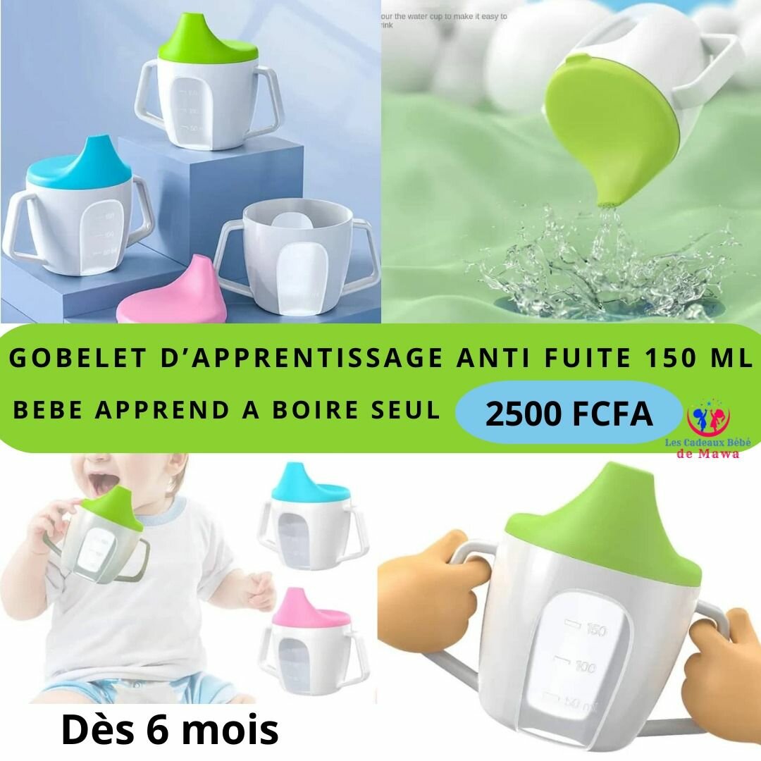 Gobelet d'apprentissage anti-fuite