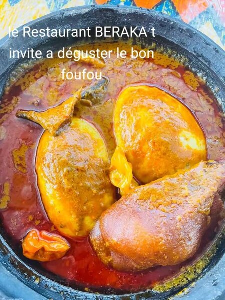 Foutou sauce graine