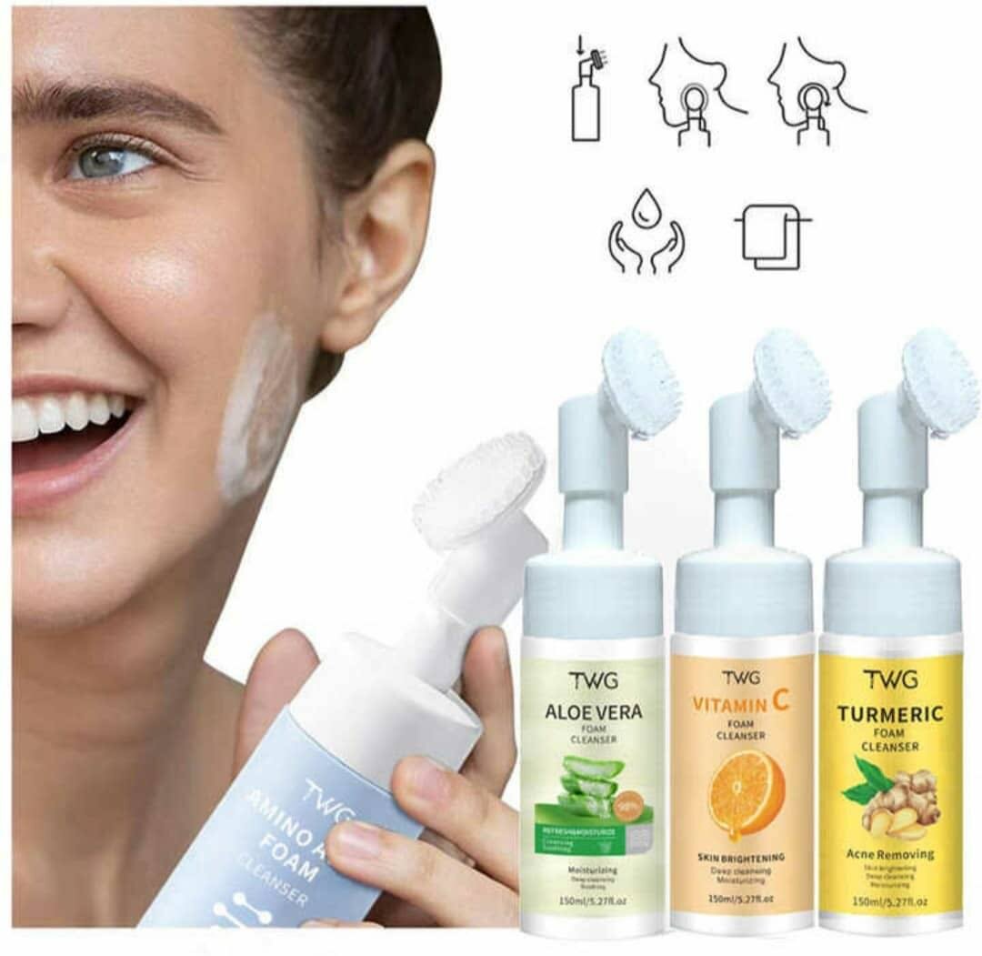 Mousse nettoyante