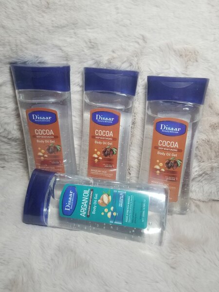 Body gel oils