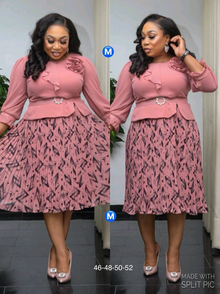 Robe rose