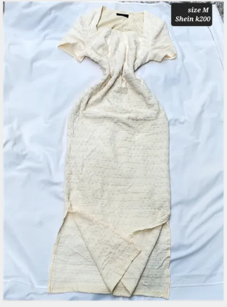 white dress