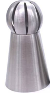 Sphere ball nozzles