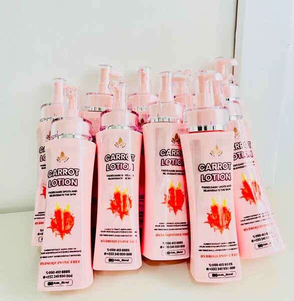 Carrot lotion