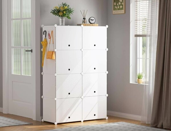 Armoire de rangement 8 casiers