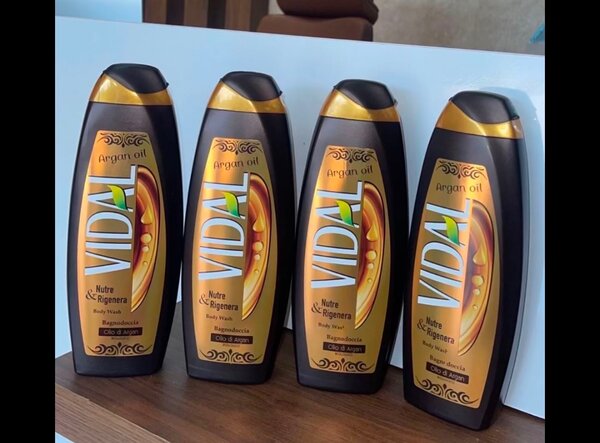 Vidal body wash