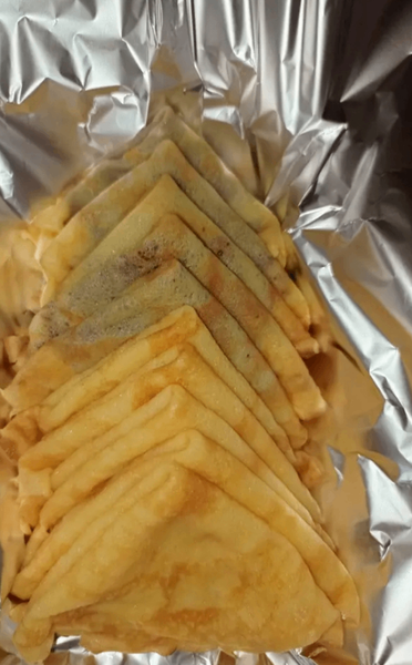 Crêpes sucré