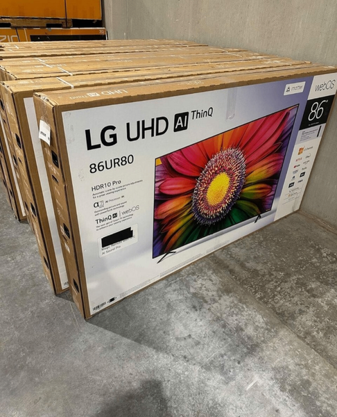 LG 4k UHD Ai ThinQ 86 inches Smart TV Available