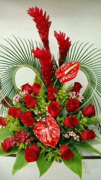 Couronne de roses
