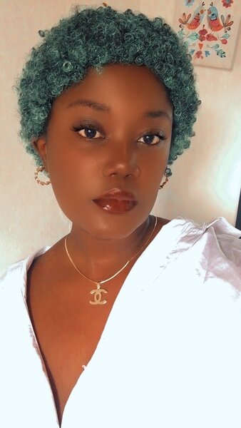Low cut Afro wig