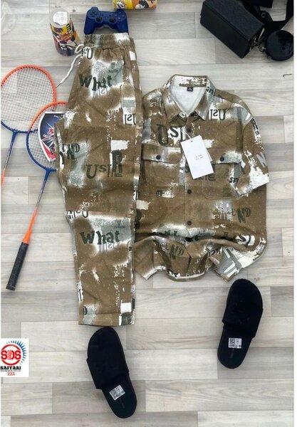 Ensemble Chemise et Pantalon Imprimé Homme