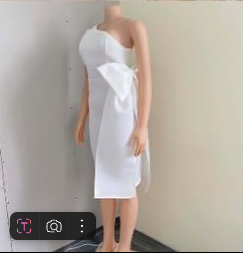 Robe blanc