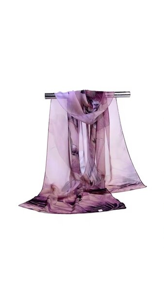 Floral Print Scarf