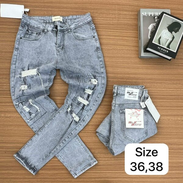 Denim trousers
