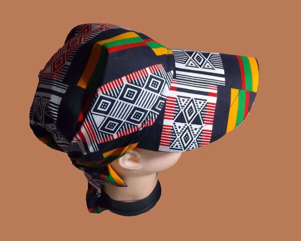 Sun-tail cap