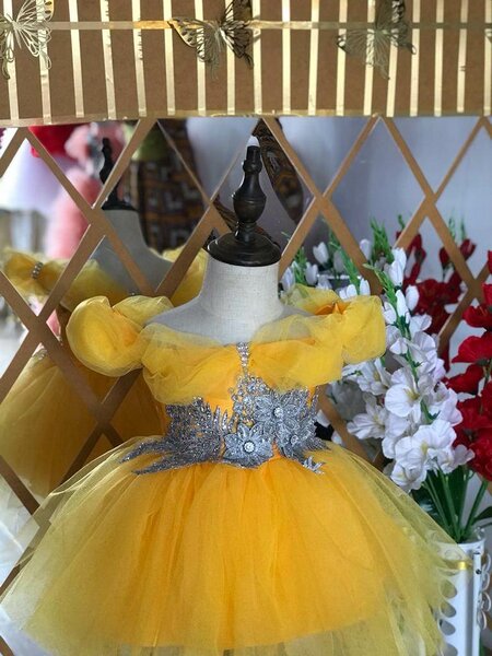Silvia Yellow Dress