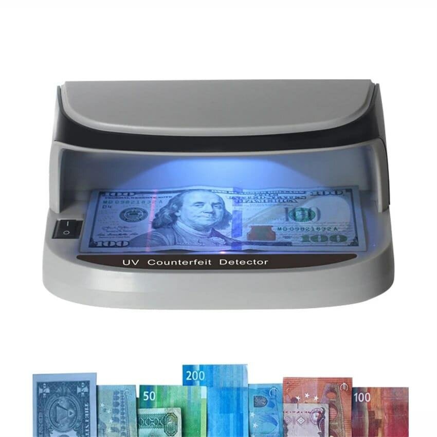 Rechargeable UV Counterfeit Bill Money Detector