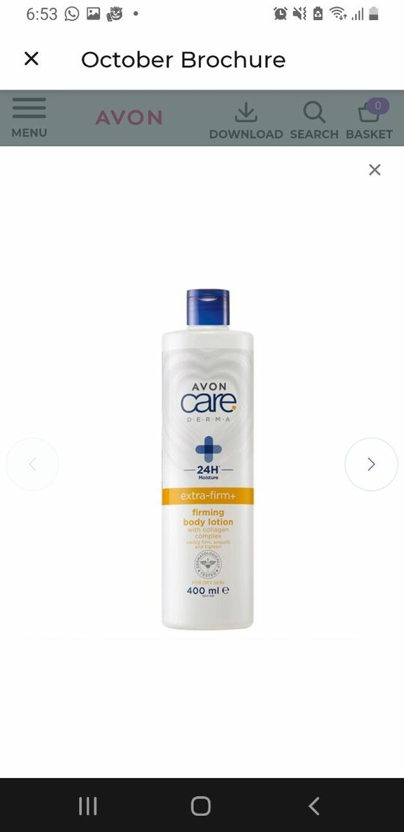 Avon lotions