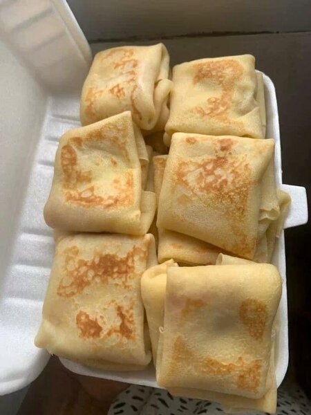 Crêpes fourrées maison