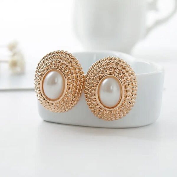 boucles d'oreilles en perles
