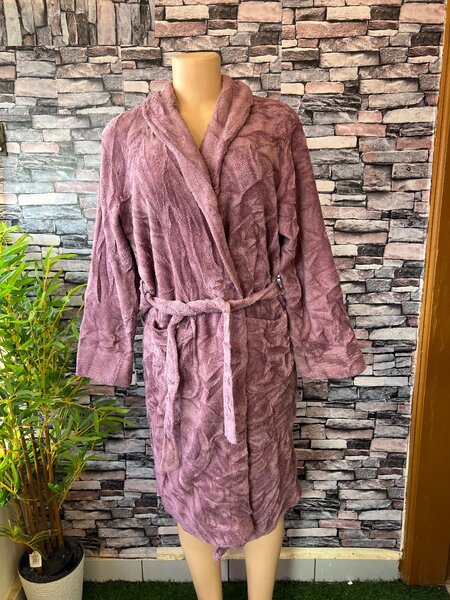 Peignoir doux unisexe