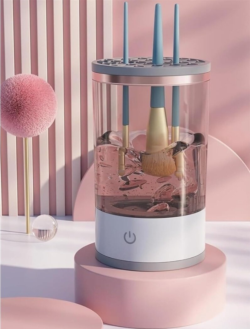 NETTOYEUR DE PINCEAU DE MAQUILLAGE